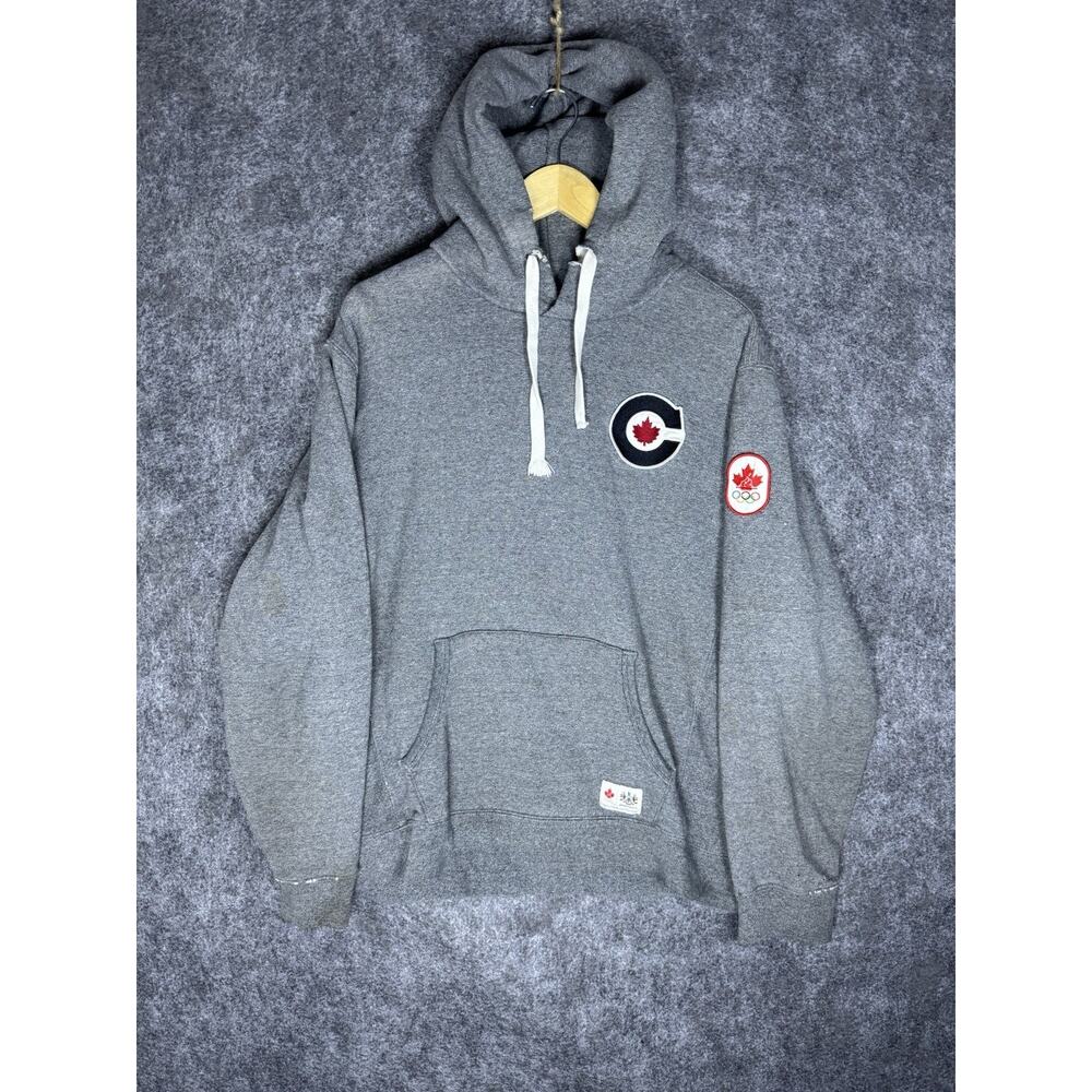 Hudson Bay Co. Canada Size XL Mens Hoodie Sweatshirt Winter Olympics